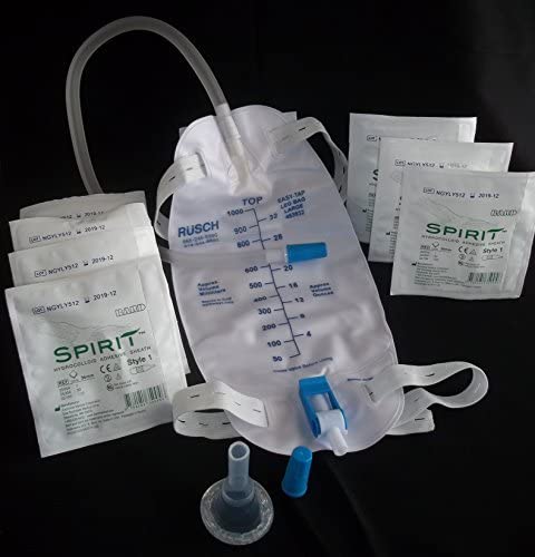 Urinary Kits 1-Week Kits 1-Week Urinary Incontinence  Kit (32mm Spirit-1) by Veteran Medical Supplies online store selling catheters, drainage bags, urinary kits centrally located in Kansas City Missouri shipping to the entire United States